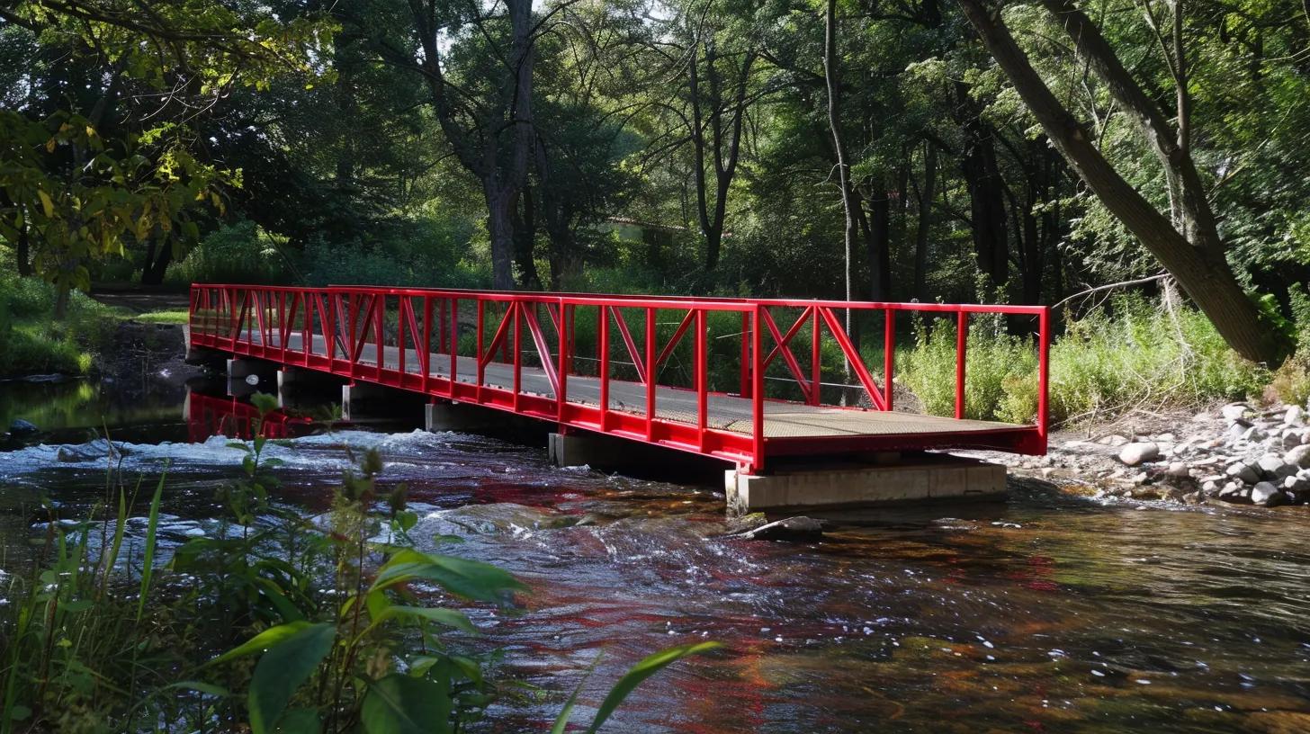 RED BAR TOP Modular Temporary Bridge Systems