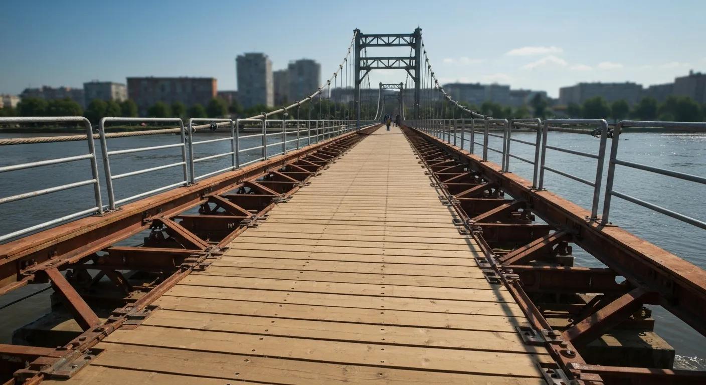 Materials and Modular Designs Are Used in Temporary Bridges