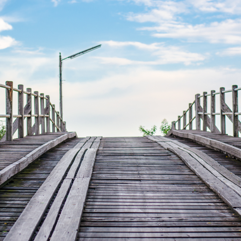 timber bridge portable